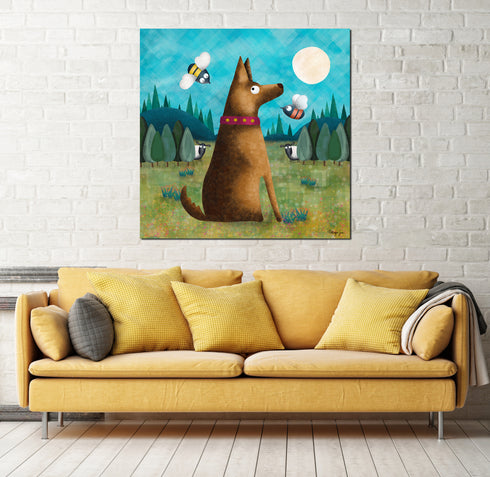 German Shepherd - Dog Art Canvas